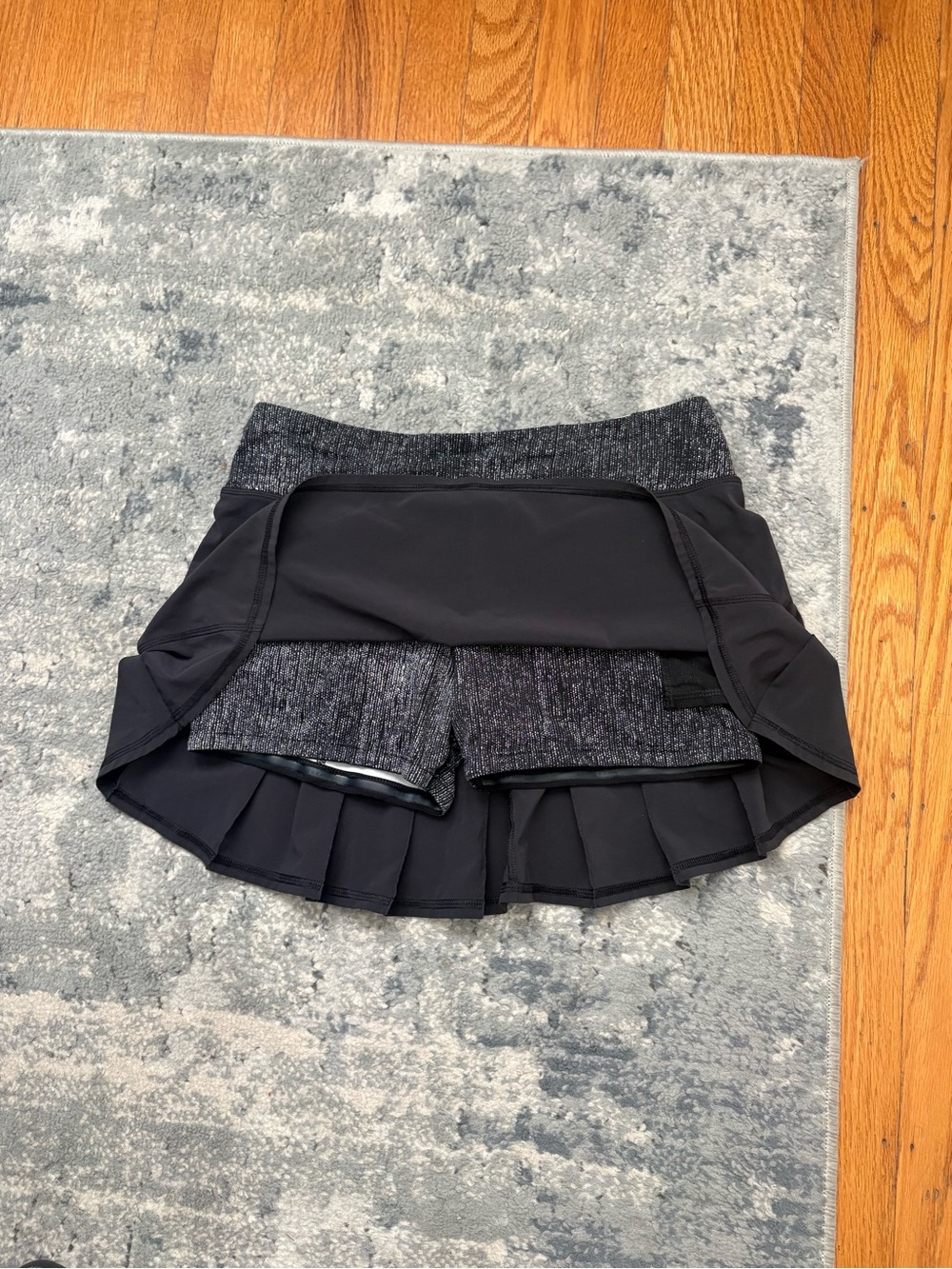 Lululemon Black Pace Setter Skirt Skort, Women’s 4 - Picture 4 of 6